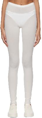 The Row Off-White Fraidy Lounge Pants