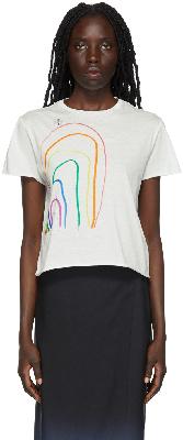 The Row White Rainbow T-Shirt