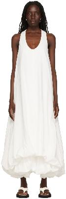 The Row White Capi Maxi Dress