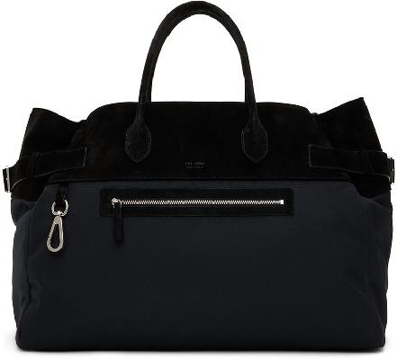 The Row Black Margaux 17 Inside-Out Tote