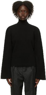 The Row Black Cashmere Delara Sweater