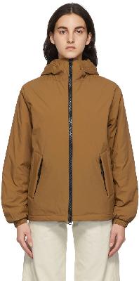 The Very Warm Brown Light Hooded Jacket