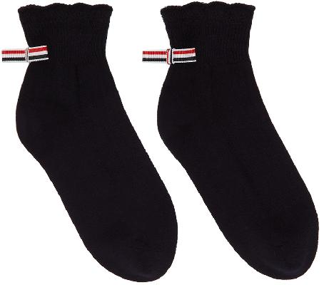 Thom Browne Navy Cotton Socks