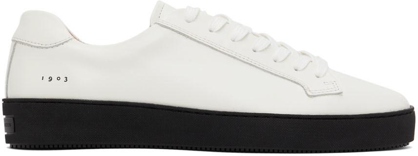 Tiger of Sweden Off-White Salas Sneakers