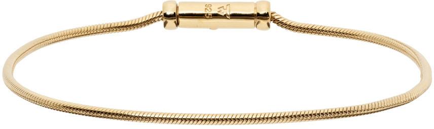 Tom Wood Gold Boa Bracelet