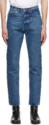 Tom Wood Blue Faded Jeans
