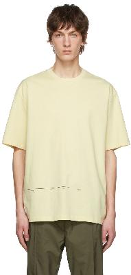 Tom Wood Yellow Organic Cotton T-Shirt