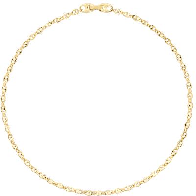 Tom Wood Gold Bean Chain Necklace