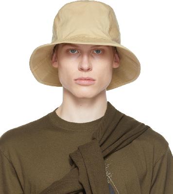 Undercover Beige Twill Bucket Hat