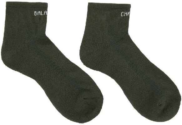 Undercover Green Chaos Balance Socks