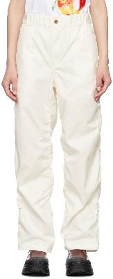 Undercover Off-White Cotton Trousers