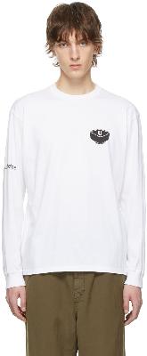 Undercover White Cotton Long Sleeve T-Shirt