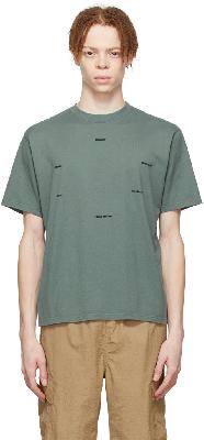 Undercover Khaki Cotton T-Shirt