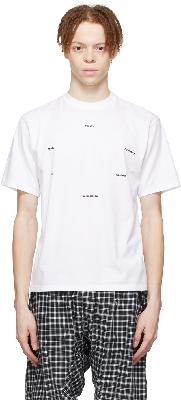 Undercover White Cotton T-Shirt