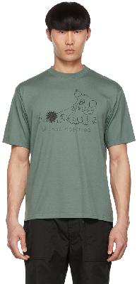 Undercover Green Cotton T-Shirt