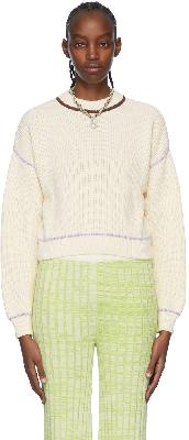 Valentine Witmeur Lab Off-White Polygamish Sweater