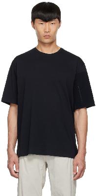 Veilance Black Cotton T-Shirt