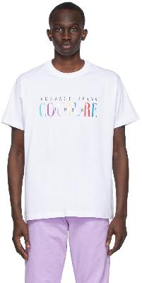 Versace Jeans Couture White Iconic Logo T-Shirt