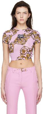 Versace Jeans Couture Pink Regalia Baroque T-Shirt