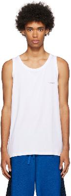 Versace Underwear Two-Pack White Boat Neck Tank Tops