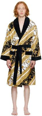 Versace White & Gold 'I Heart Baroque' Robe