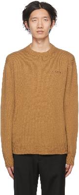 Versace Brown Greca Sweater