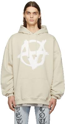 VETEMENTS Off-White Double Anarchy Hoodie