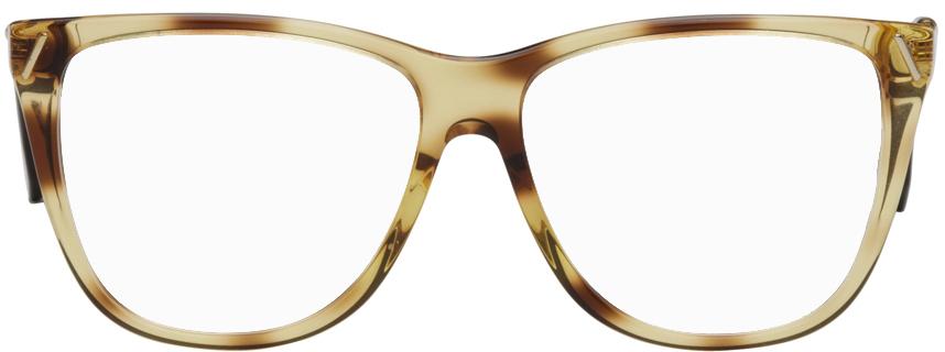 Victoria Beckham Tortoiseshell Square Glasses