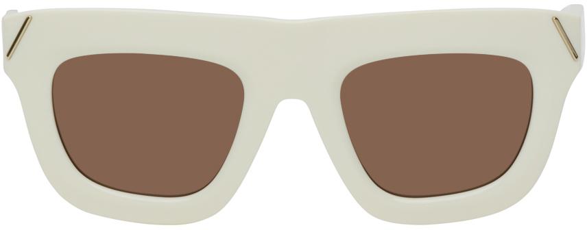 Victoria Beckham White VB642S Sunglasses