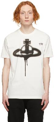 Vivienne Westwood Off-White Spray Orb Classic T-Shirt