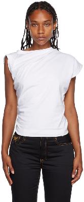 Vivienne Westwood White Asymmetric T-Shirt