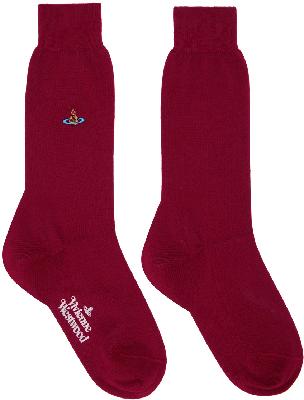 Vivienne Westwood Red Orb Socks
