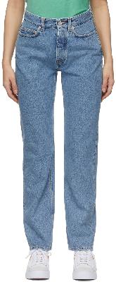 Won Hundred Blue Distressed Pearl Jeans