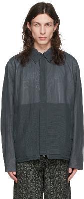 Wood Wood Grey Polyester Jacket