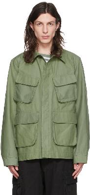 Wood Wood Green Ray Field Jacket