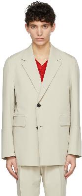Wooyoungmi Taupe Polyester Blazer