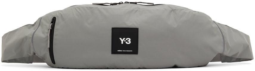 Y-3 Gray Crossbody Sling Bag