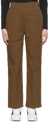 YMC Brown Victoria Trousers