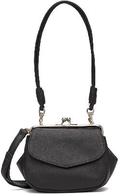 Y's Black Mini Clasp Pochette Shoulder Bag