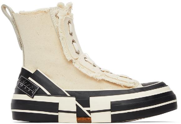 Y's Off-White xVessel Edition High Cut Sneakers