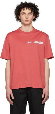 Z Zegna Orange Logo T-Shirt