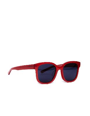 Balenciaga Red Square Sunglasses