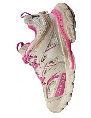 Balenciaga White&Pink Track Sneaker