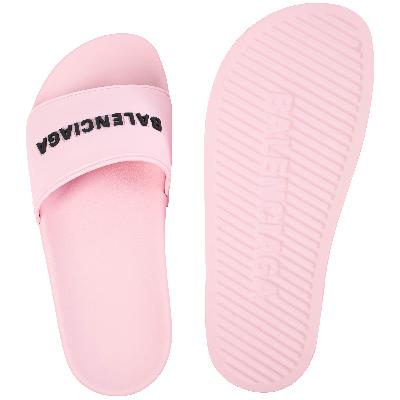 Balenciaga Pool Slide Sandal in Pink