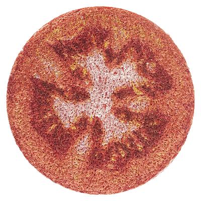 Doublet Cut tomato Embroidery badge