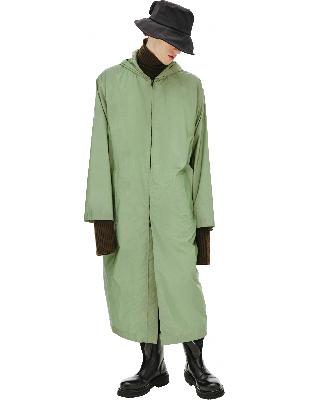 Fear of God Green Reflective Hooded Coat