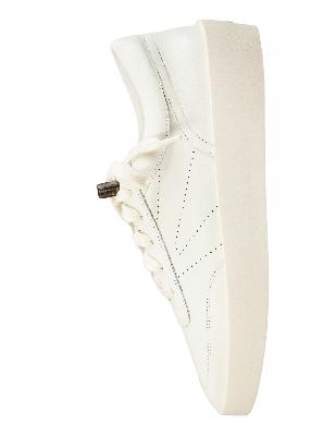 Fear of God White Leather Tennis Sneakers
