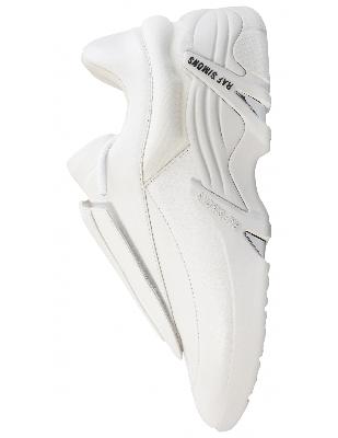 Raf Simons Leather Antei Sneakers in white