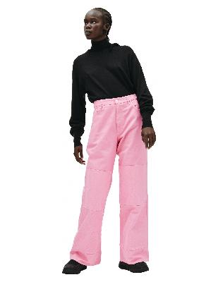 Raf Simons Denim workwear pants in pink