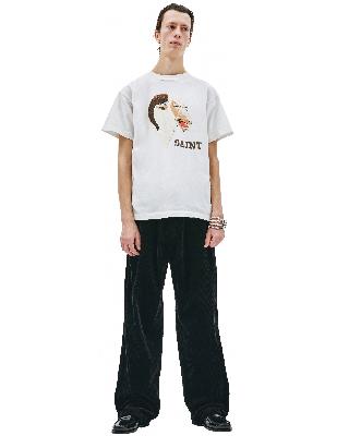 Saint Michael T-shirt with sheep print